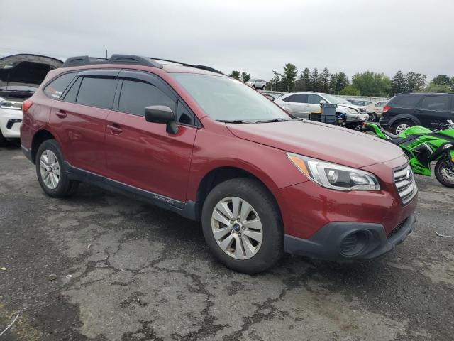  SUBARU OUTBACK 2017 Красный