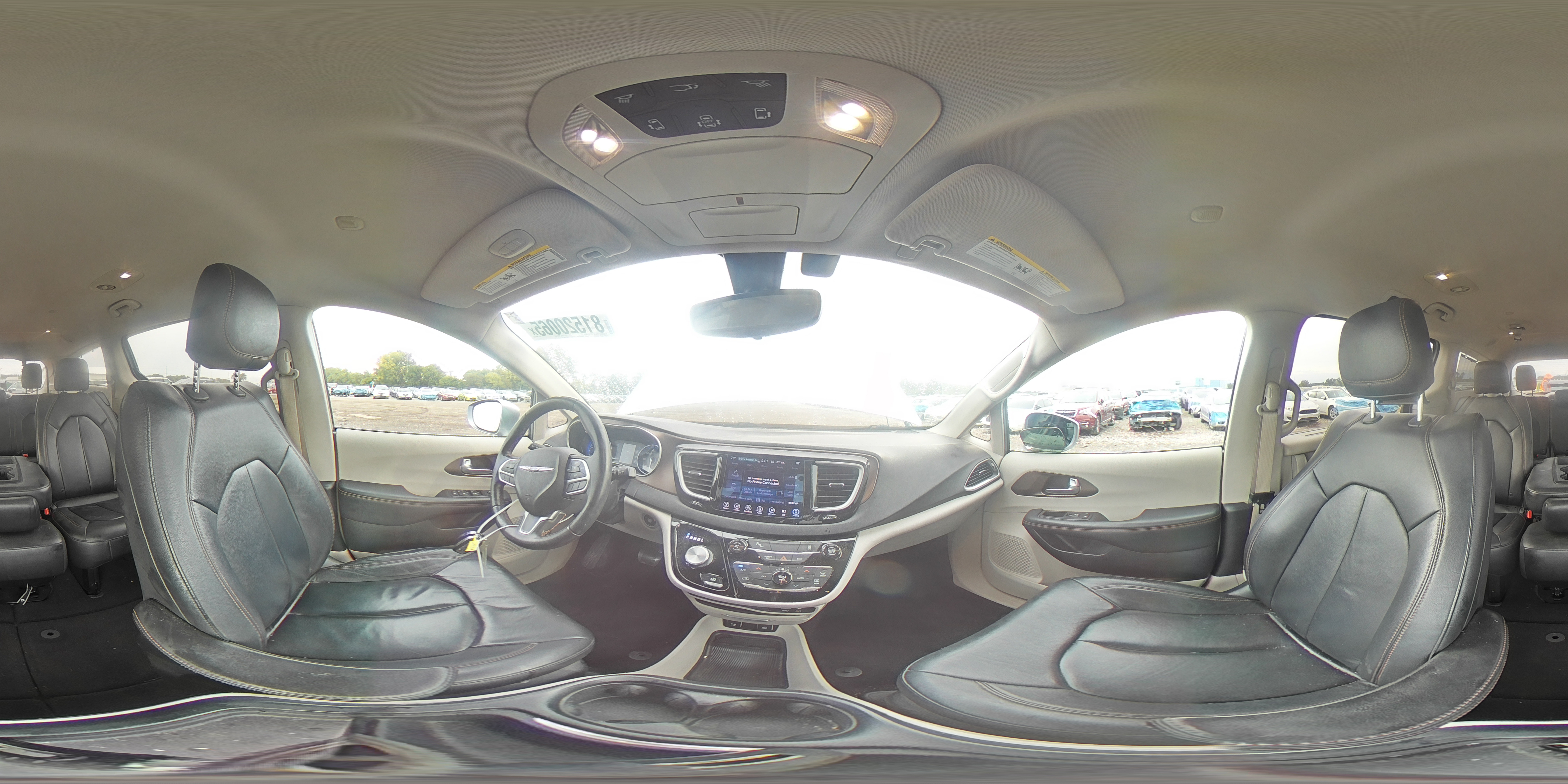 2017 Chrysler Pacifica Touring L VIN: 2C4RC1BGXHR592751 Lot: 81520065