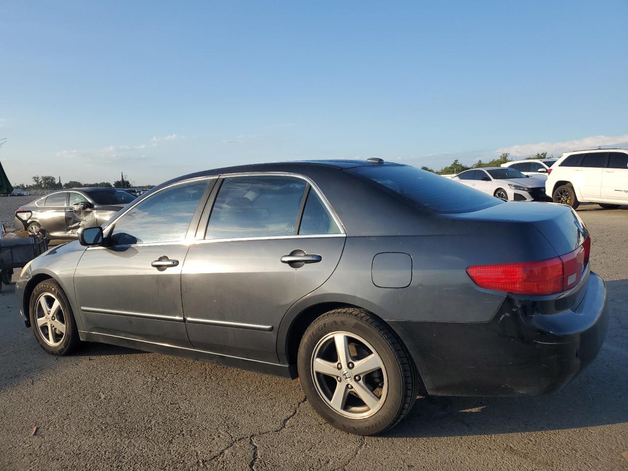 2005 Honda Accord Ex charcoal sedan gasoline 1HGCM56865A036063 photo #3