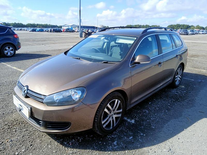 2013 VOLKSWAGEN GOLF 1.6 TDI 105 SE 5DR DSG for sale at Copart SANDTOFT
