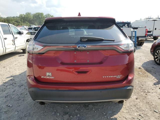  FORD EDGE 2016 Red