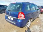 2009 VAUXHALL ZAFIRA EXCLUSIV  for sale at Copart CORBY