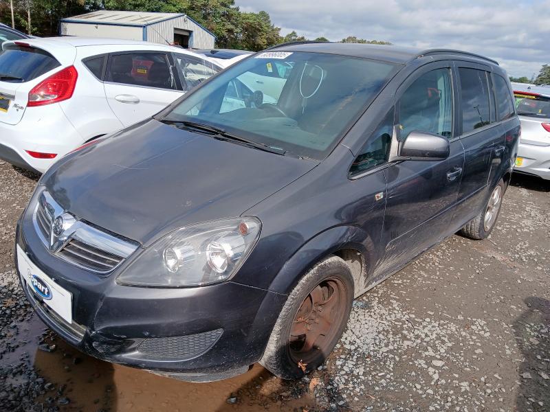 2011 VAUXHALL ZAFIRA EXCLUSIV 1.8I EXCLUSIV 5DR for sale at Copart WOLVERHAMPTON