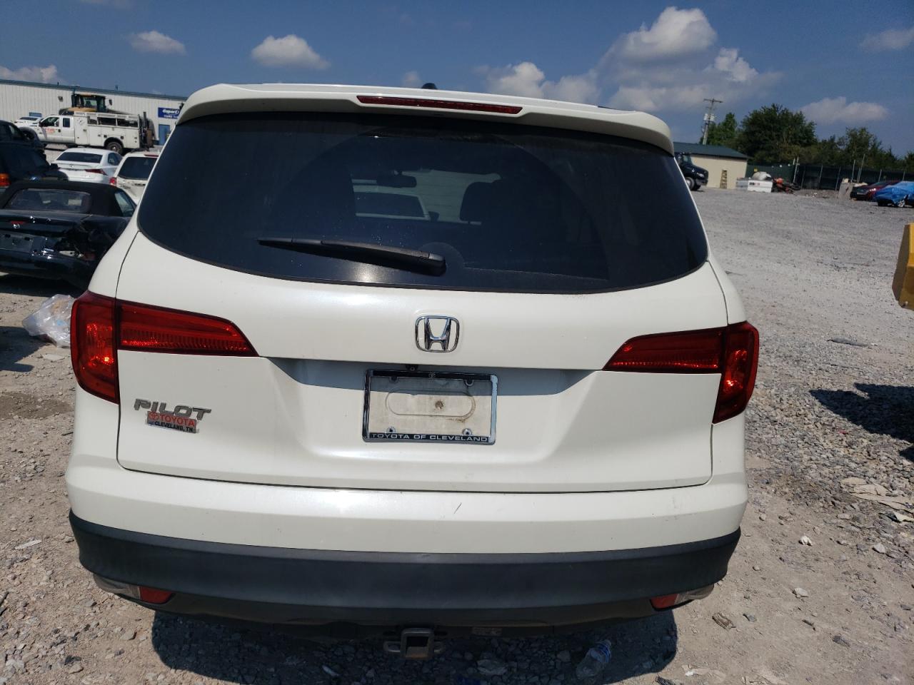 2017 Honda Pilot Exl VIN: 5FNYF5H56HB046007 Lot: 80891975