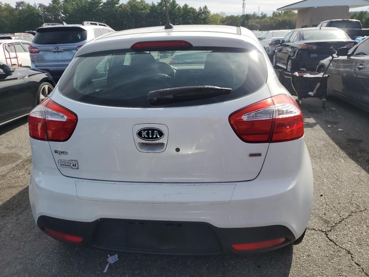 2013 Kia Rio Lx VIN: KNADM5A35D6117455 Lot: 81605455