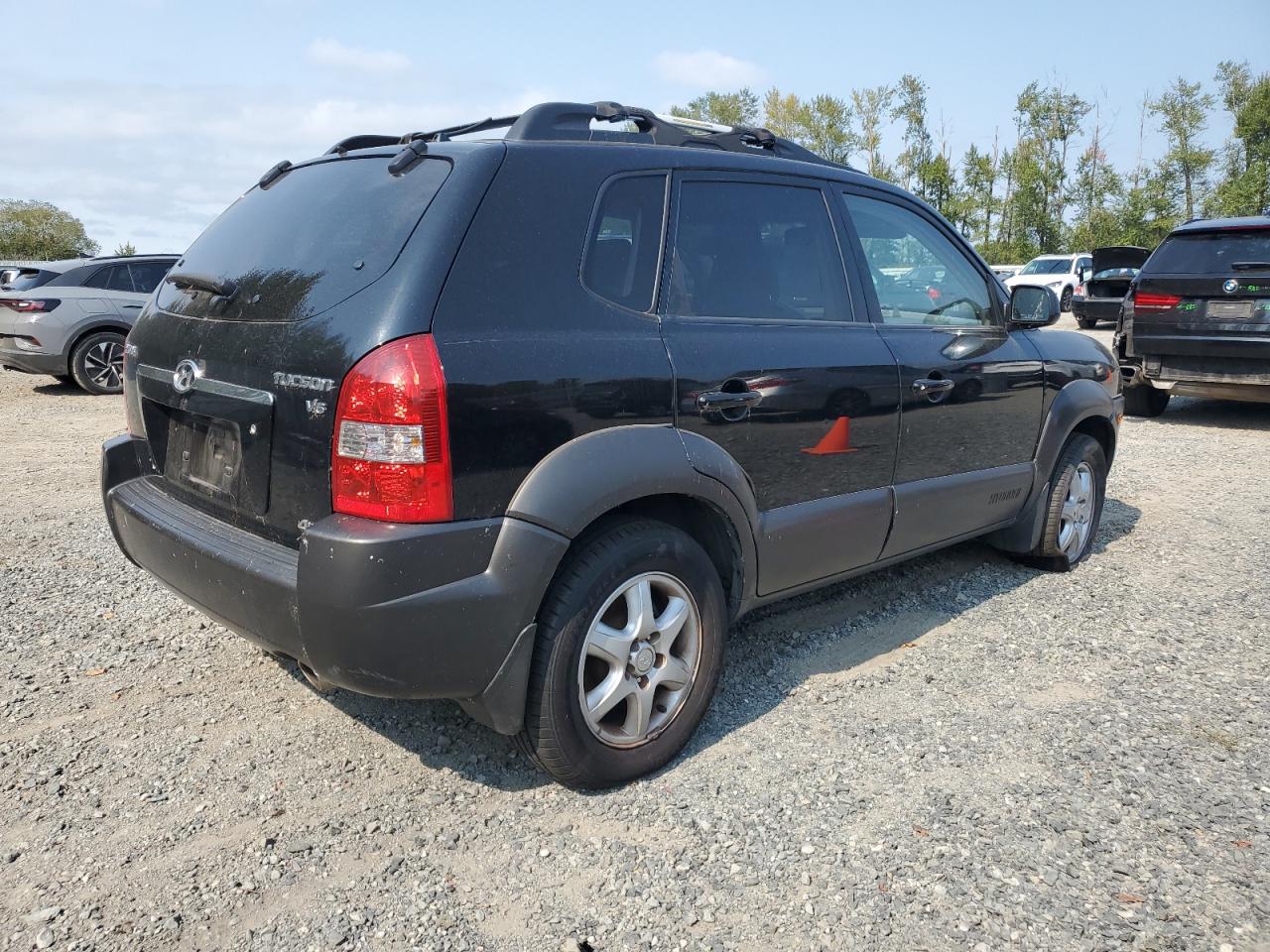 2005 Hyundai Tucson Gls black null gas KM8JN72DX5U193770 photo #4