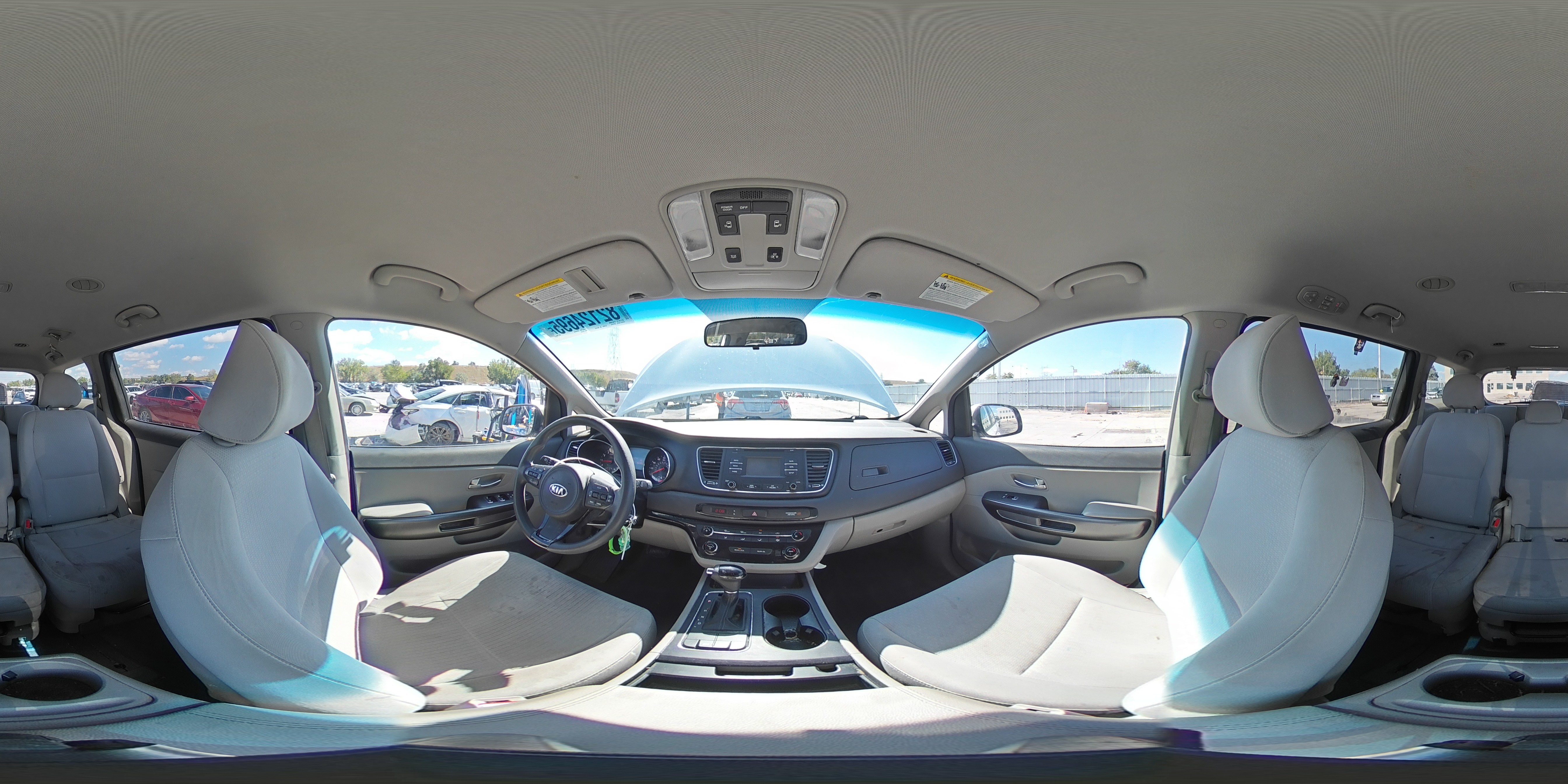 2017 Kia Sedona Lx VIN: KNDMB5C18H6224199 Lot: 82124695