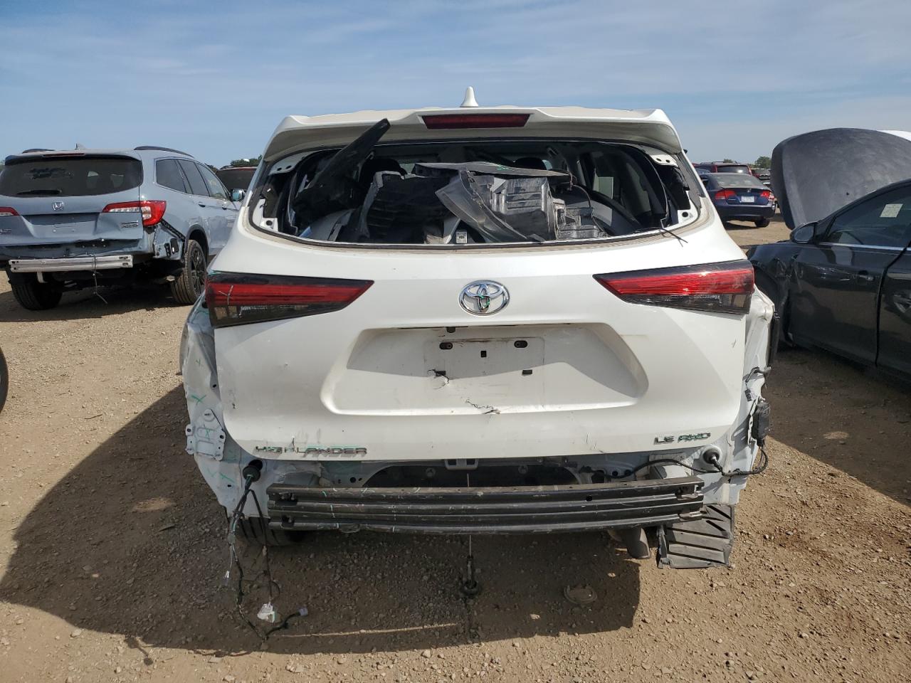 2021 Toyota Highlander L VIN: 5TDBZRBH8MS544349 Lot: 71839575