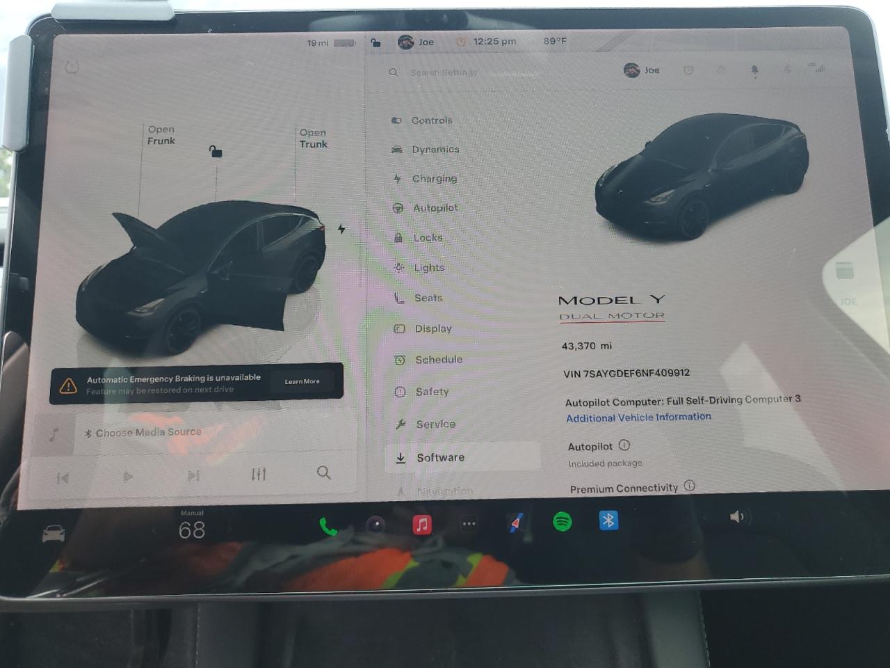 2022 Tesla Model Y VIN: 7SAYGDEF6NF409912 Lot: 81064495