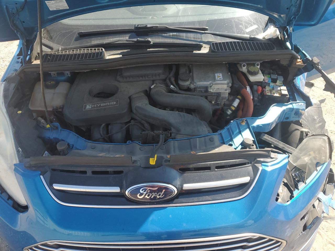 2014 Ford C-Max Se VIN: 1FADP5AU0EL509335 Lot: 80027635