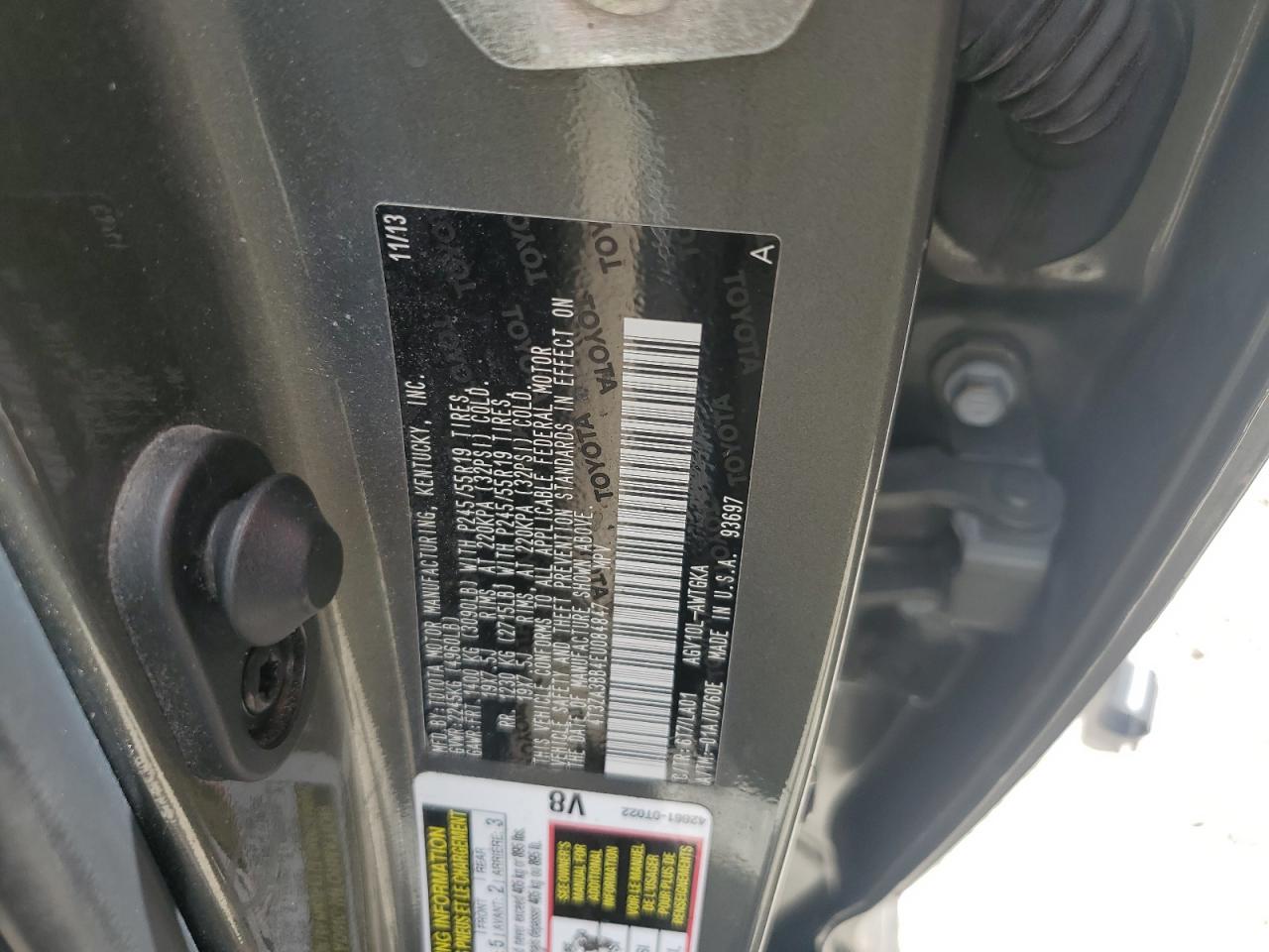 2014 Toyota Venza Le VIN: 4T3ZA3BB4EU084847 Lot: 83828145