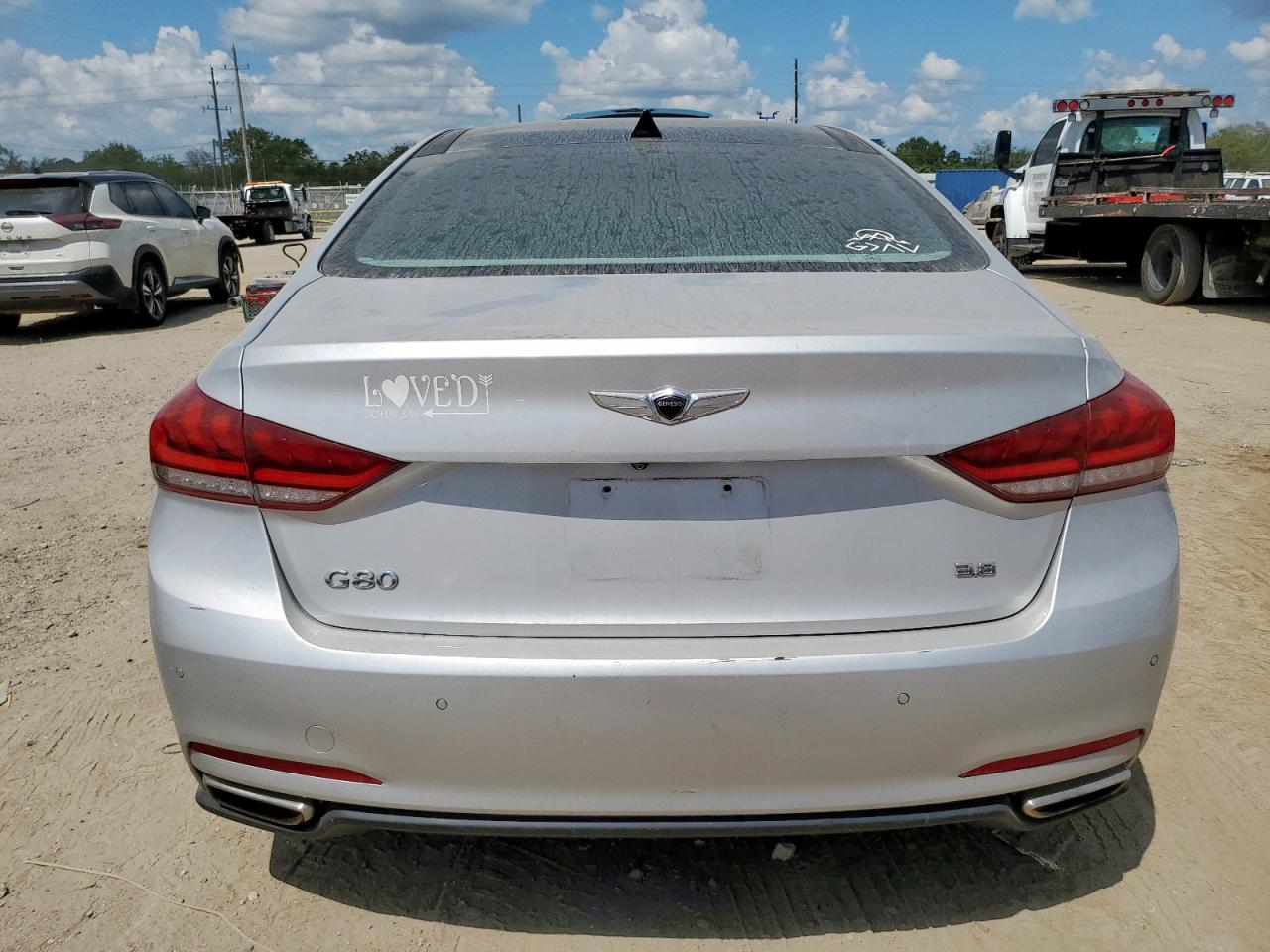 2017 Genesis G80 Base VIN: KMHGN4JE0HU195633 Lot: 81678835