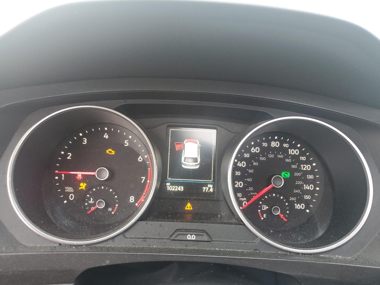 2018 Volkswagen Tiguan S VIN: 3VV1B7AX6JM037461 Lot: 81704745