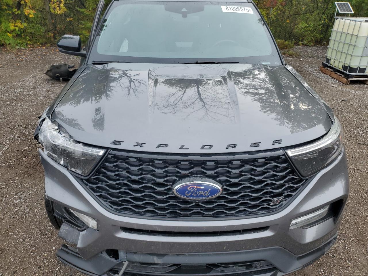 2022 Ford Explorer St VIN: 1FM5K8GC3NGA66521 Lot: 81006575