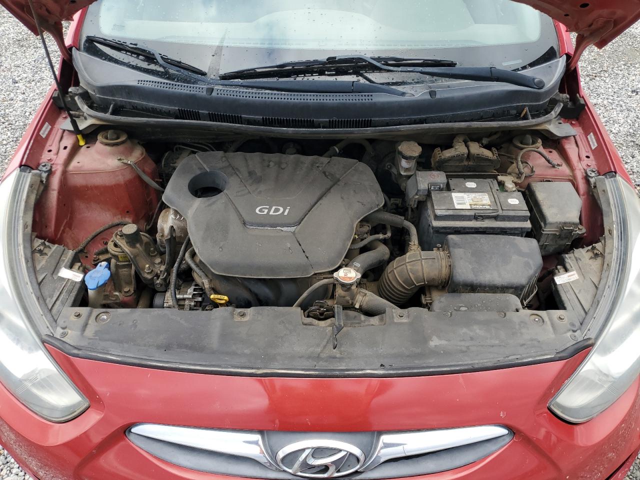 2014 Hyundai Accent Gls VIN: KMHCT4AE0EU707844 Lot: 81399485