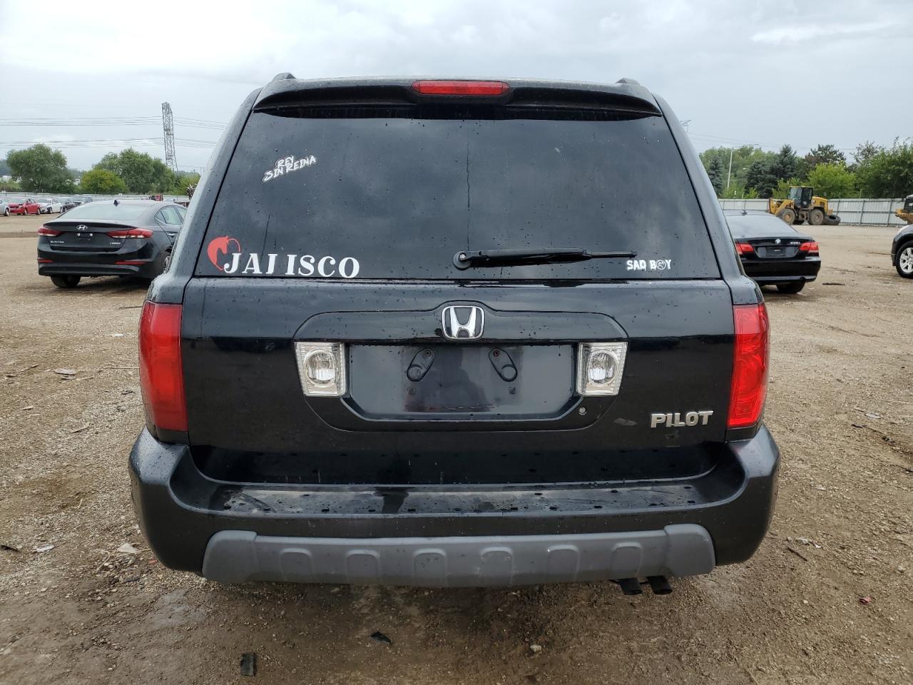 2004 Honda Pilot Exl VIN: 5FNYF18554B007640 Lot: 71131685