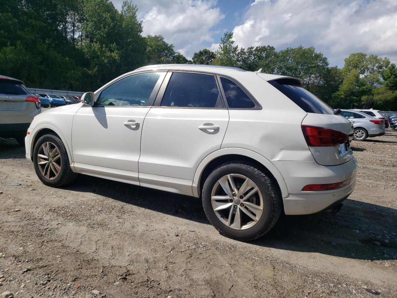 2017 Audi Q3 Premium white suv gas WA1ECCFS0HR012254 photo #3