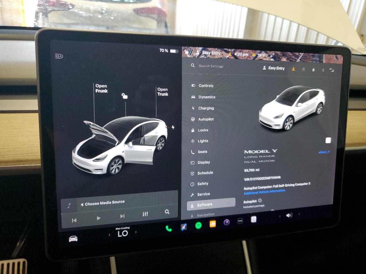 2021 Tesla Model Y VIN: 5YJYGDEE5MF114948 Lot: 84757255