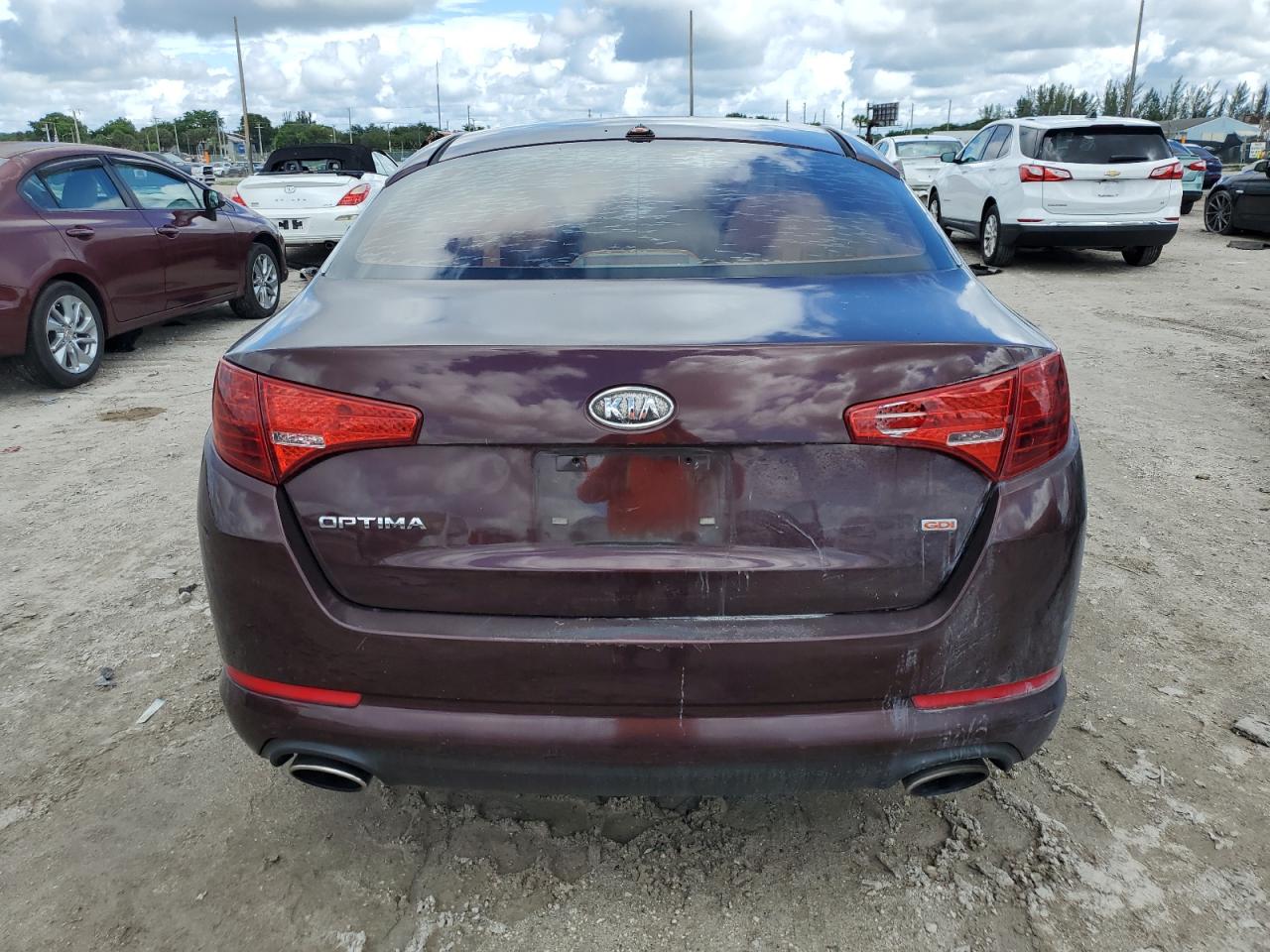 2012 Kia Optima Lx VIN: 5XXGM4A72CG021182 Lot: 71988765