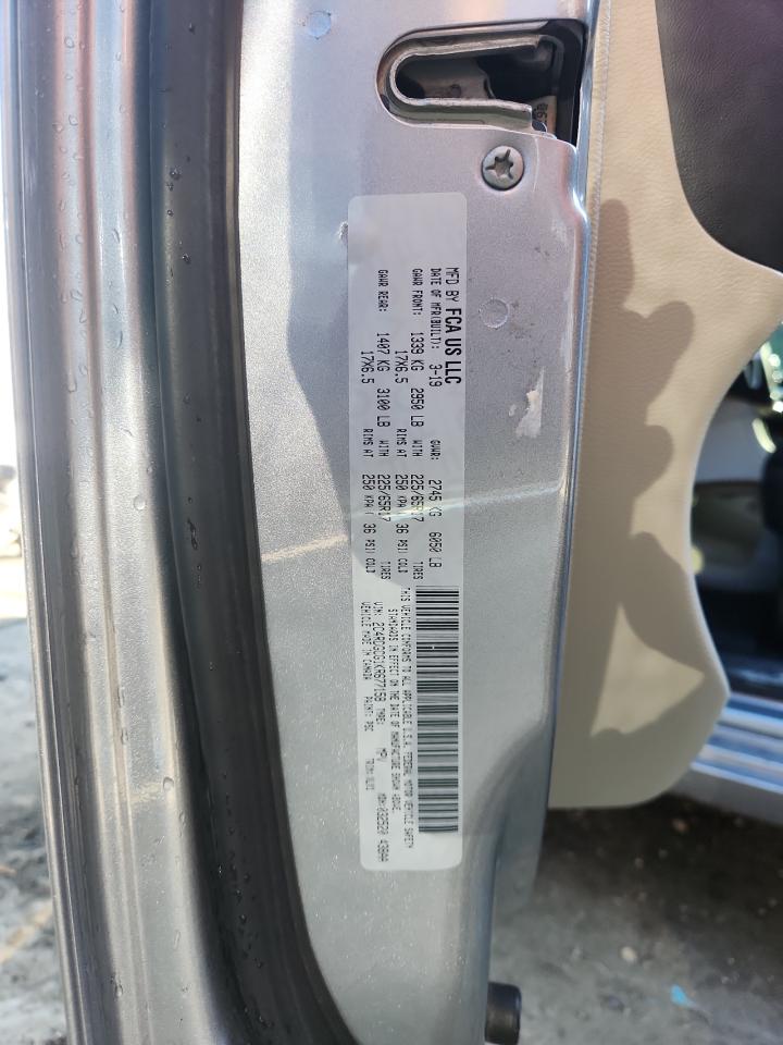 2019 Dodge Grand Caravan Sxt VIN: 2C4RDGCG1KR677158 Lot: 81806015