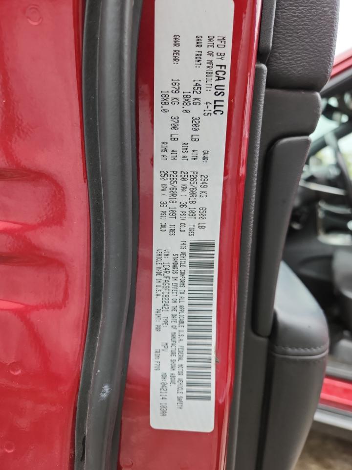 2015 Jeep Grand Cherokee Laredo VIN: 1C4RJFAG9FC822421 Lot: 81238855