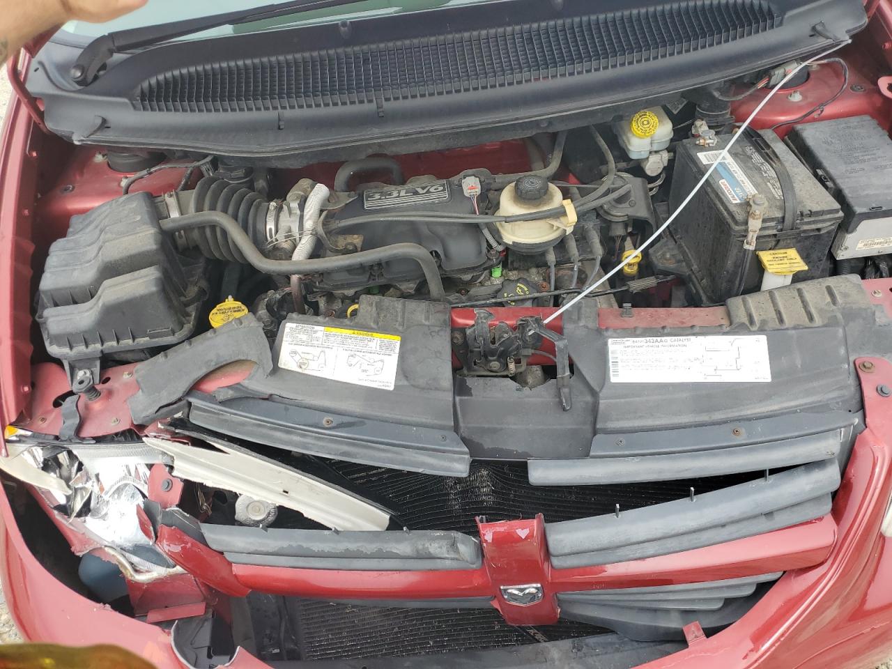 2005 Dodge Caravan Sxt VIN: 1D4GP45R25B256454 Lot: 84404865