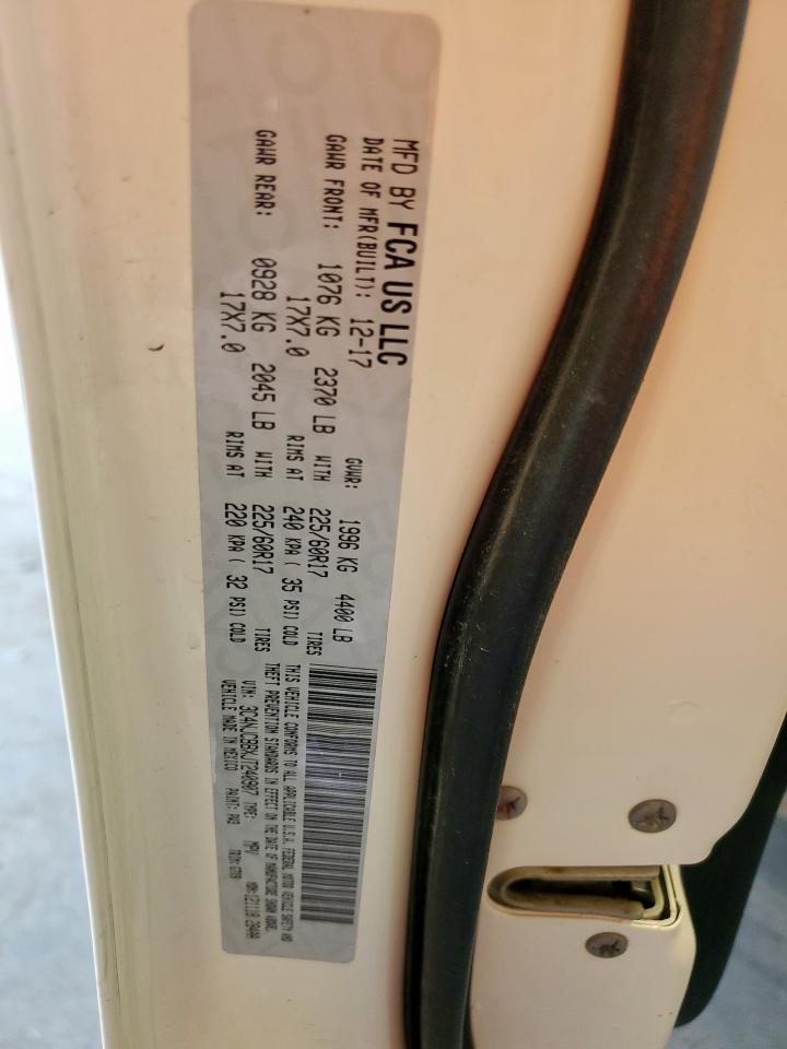 2018 Jeep Compass Latitude VIN: 3C4NJCBBXJT240907 Lot: 80913755