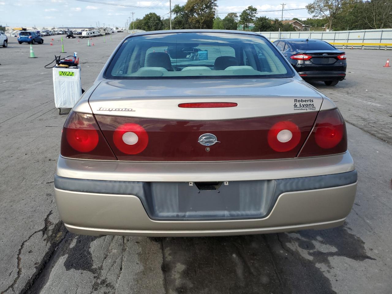 2001 Chevrolet Impala VIN: 2G1WF55E219372577 Lot: 84438625