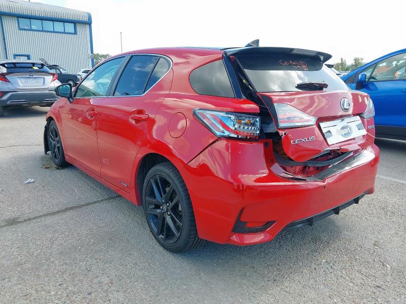 2016 LEXUS CT 200H SPORT CVT 