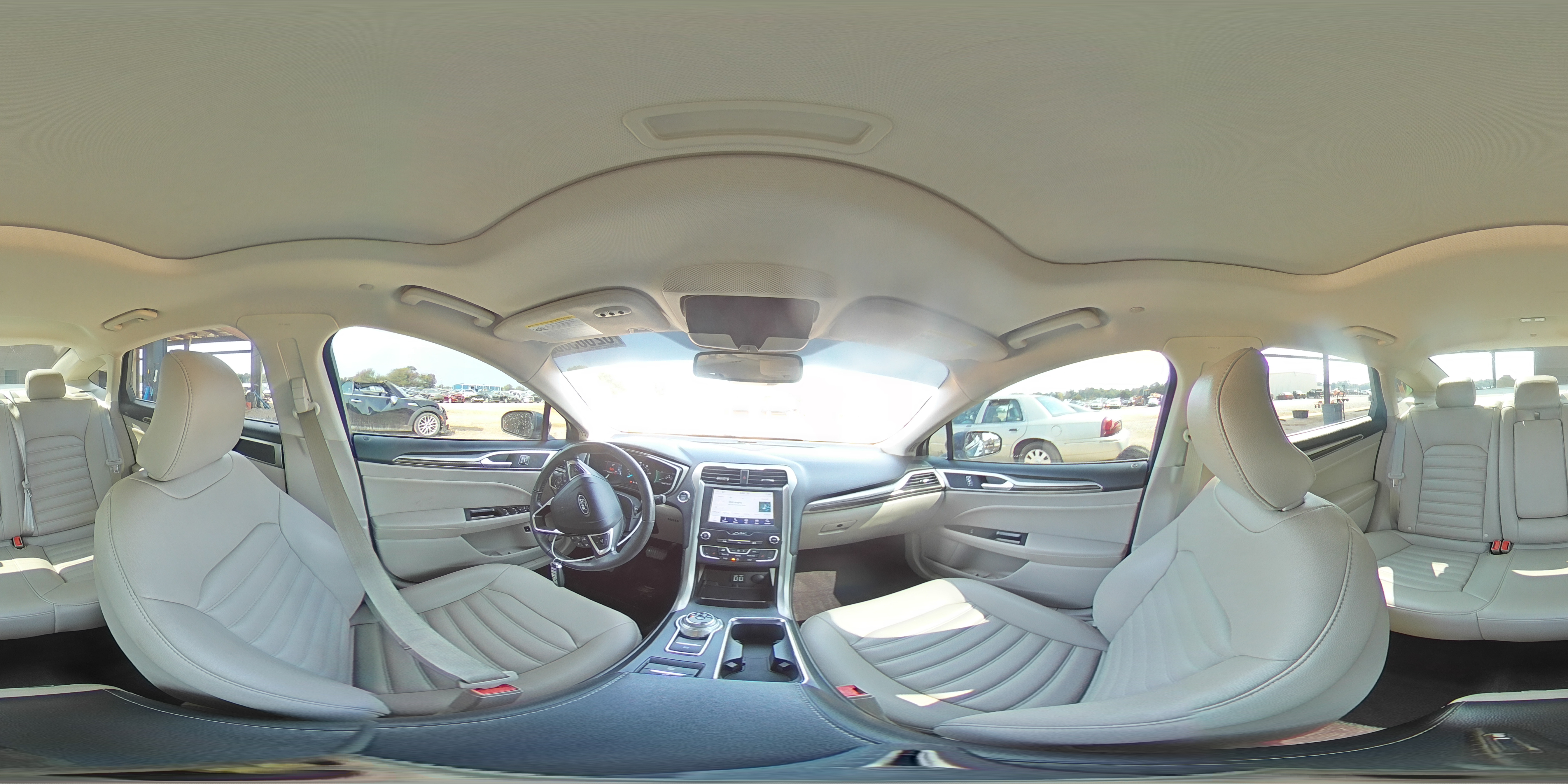 2019 Ford Fusion Sel VIN: 3FA6P0MU7KR137268 Lot: 82085865