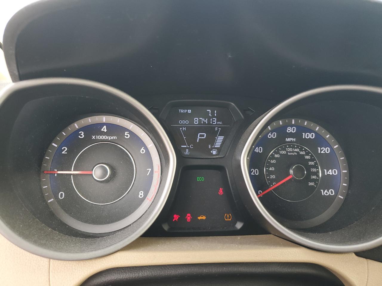 2013 Hyundai Elantra Gls VIN: KMHDH4AE3DU776998 Lot: 71075925