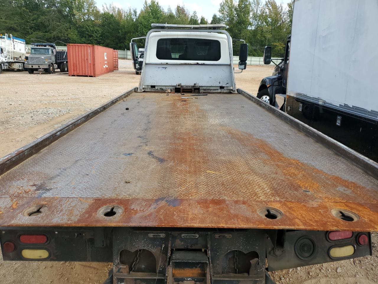 2002 International 4300 Rollback Tow Truck VIN: 1HTMMAAM92H504678 Lot: 71673935