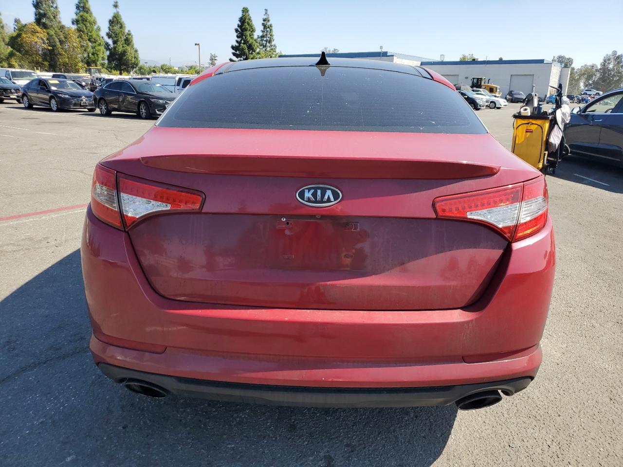 2012 Kia Optima Sx VIN: 5XXGR4A6XCG047862 Lot: 82155905