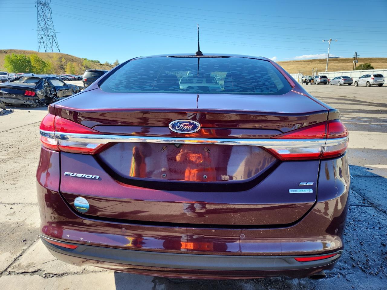 2018 Ford Fusion Se VIN: 3FA6P0HD9JR184553 Lot: 84703685