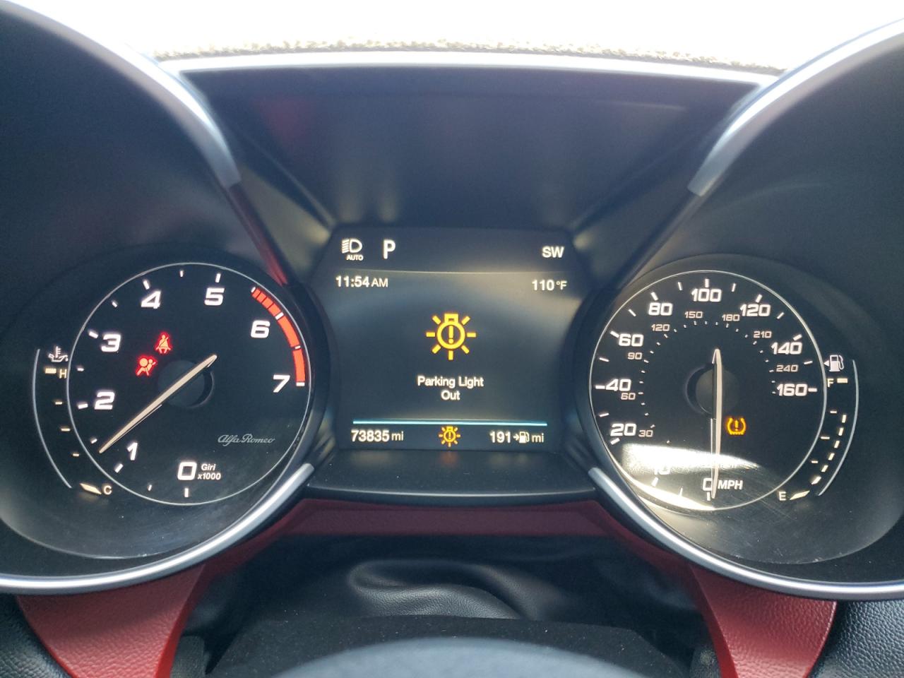 2018 Alfa Romeo Giulia Ti VIN: ZARFAECNXJ7598804 Lot: 80881635