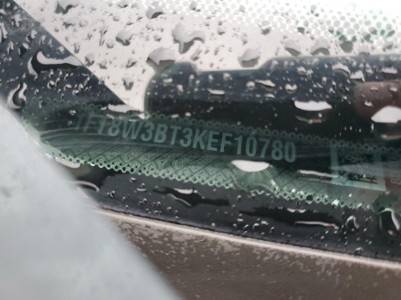 2019 Ford F350 Super Duty VIN: 1FT8W3BT3KEF10780 Lot: 68642645