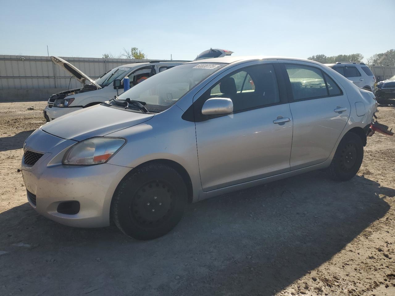 2012 Toyota Yaris silver null gasoline JTDBT4K32C1416838 photo #1