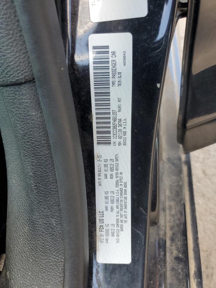 2015 Chrysler 200 S VIN: 1C3CCCBB2FN661257 Lot: 80325445