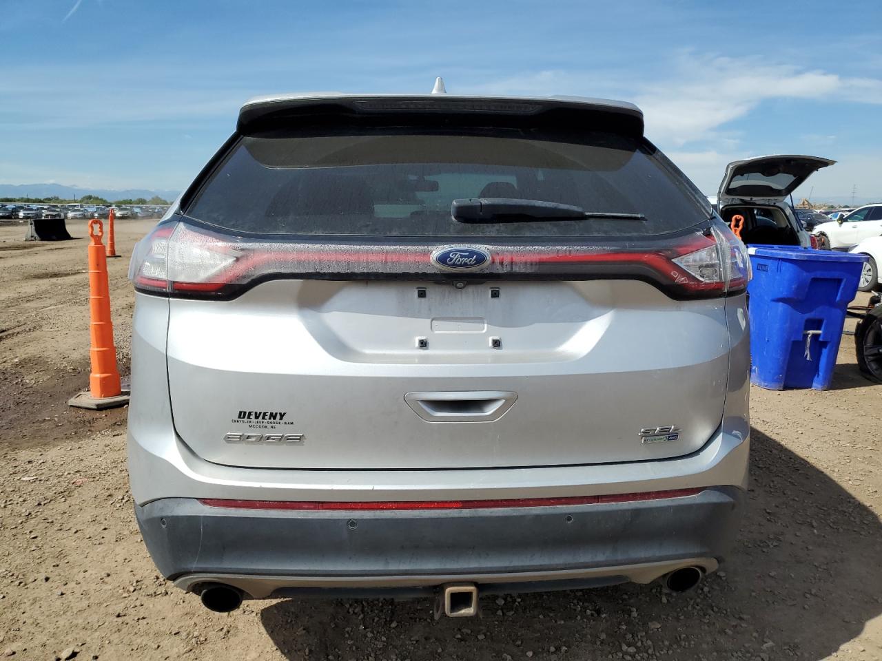 2015 Ford Edge Sel VIN: 2FMTK4J96FBC05952 Lot: 81527005