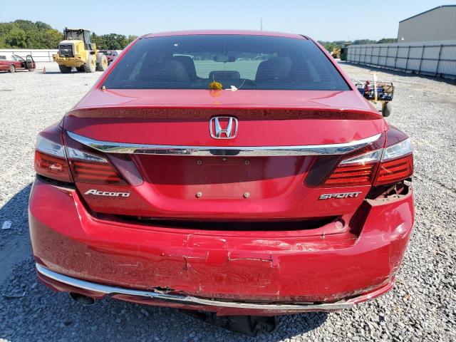  HONDA ACCORD 2016 Красный