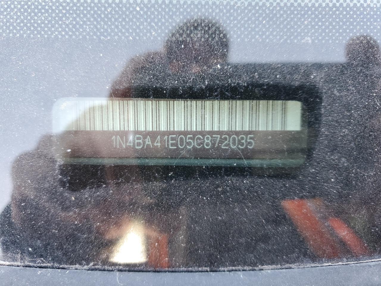 2005 Nissan Maxima Se VIN: 1N4BA41E05C872035 Lot: 84207465