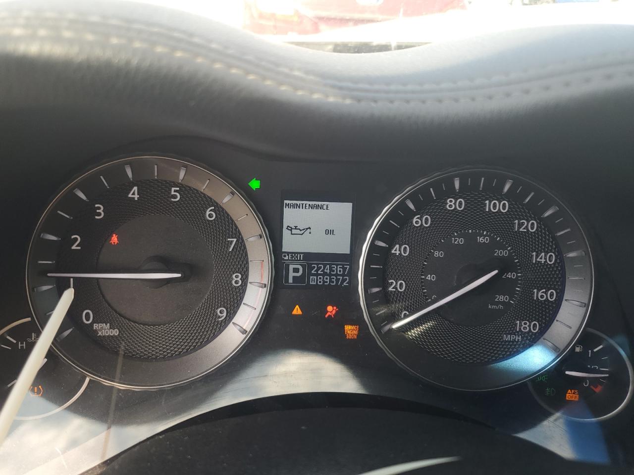 2012 Infiniti M37 X VIN: JN1BY1AR7CM392141 Lot: 91414135