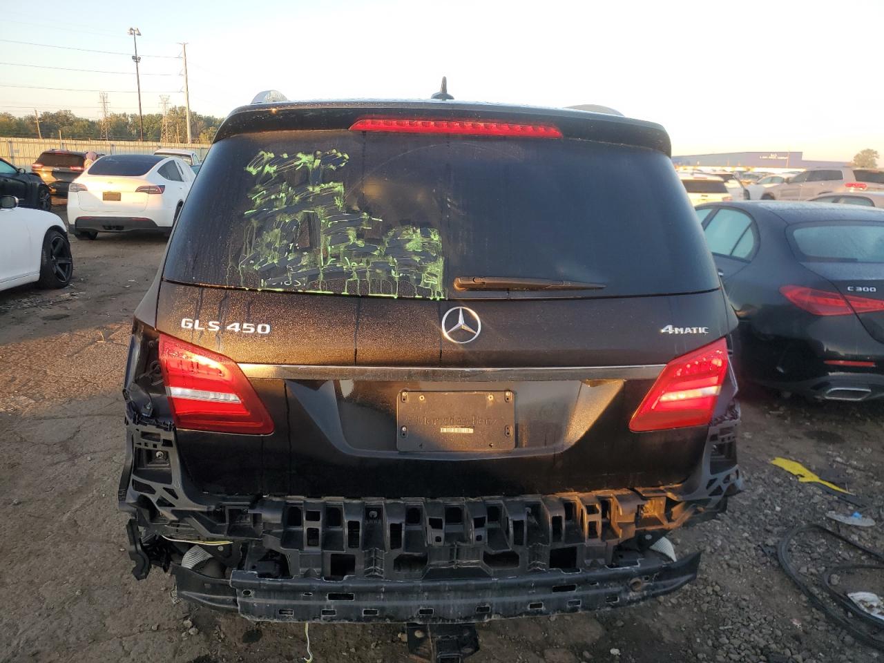 2017 Mercedes-Benz Gls 450 4Matic VIN: 4JGDF6EE6HA863765 Lot: 71610125