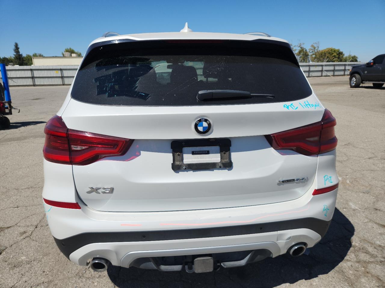 2021 BMW X3 xDrive30I VIN: 5UXTY5C09M9E48559 Lot: 71539305