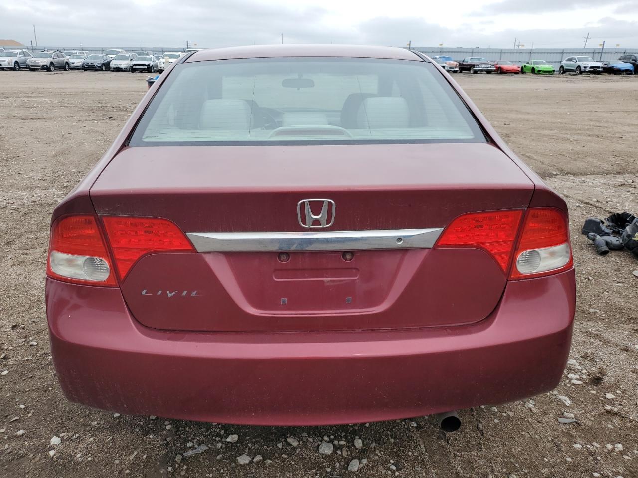 2009 Honda Civic Lx VIN: 19XFA16569E037705 Lot: 80178835