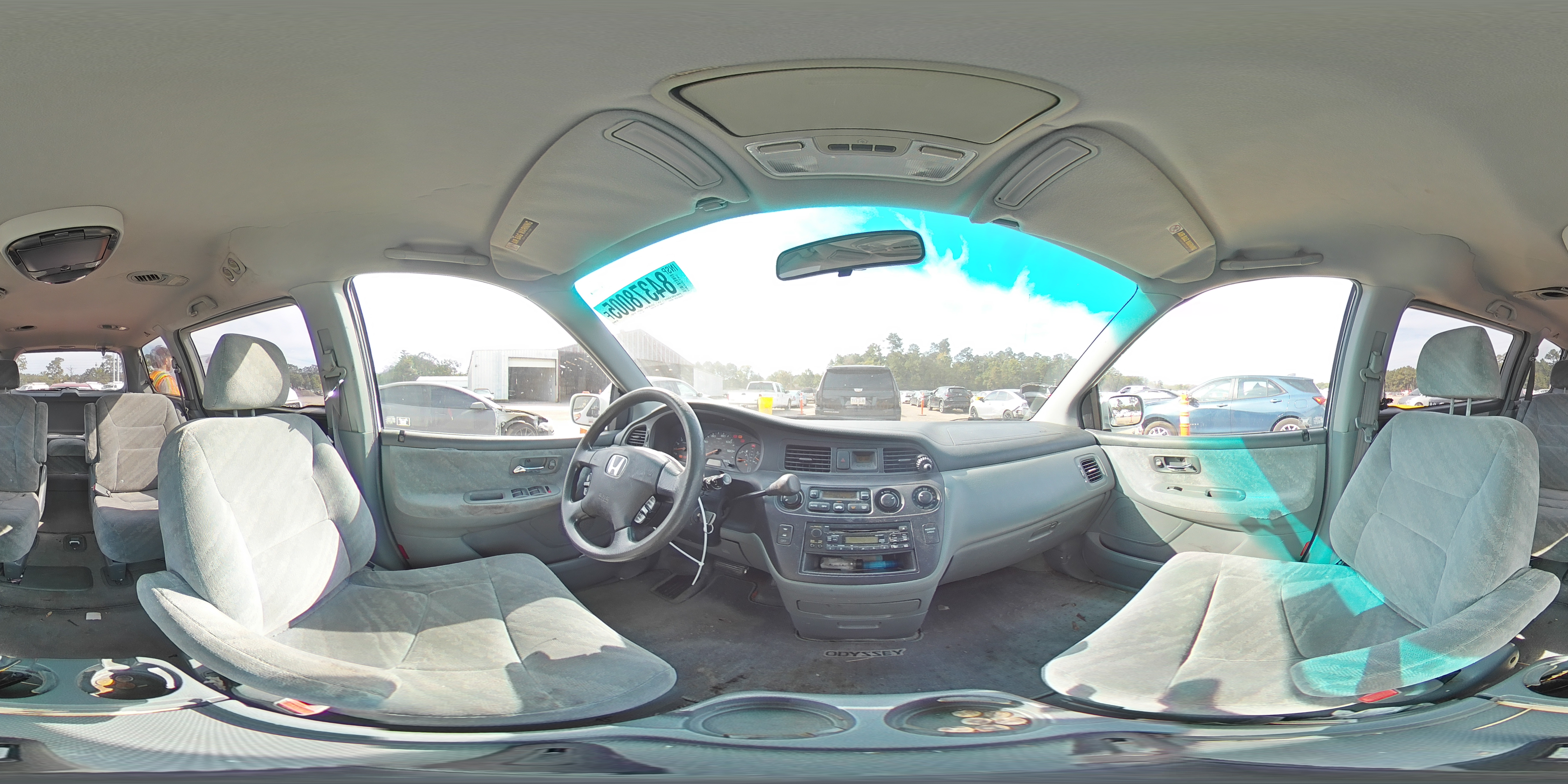 2003 Honda Odyssey Ex VIN: 5FNRL18673B154577 Lot: 84378005