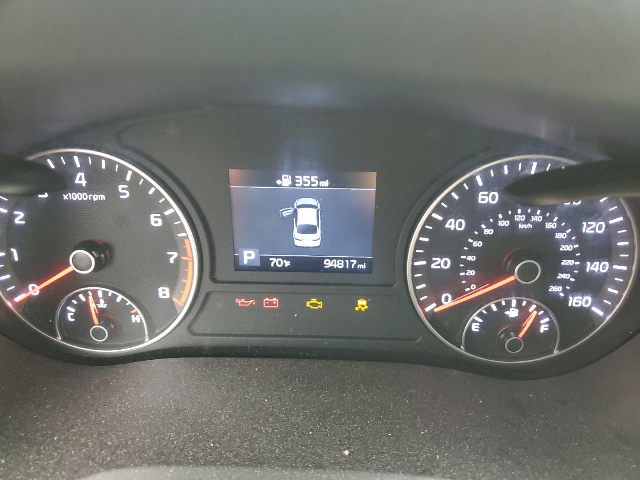 2020 Kia Optima Lx VIN: 5XXGT4L37LG408971 Lot: 82074645