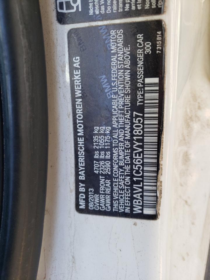 2014 BMW X1 xDrive28I VIN: WBAVL1C56EVY18057 Lot: 80869955