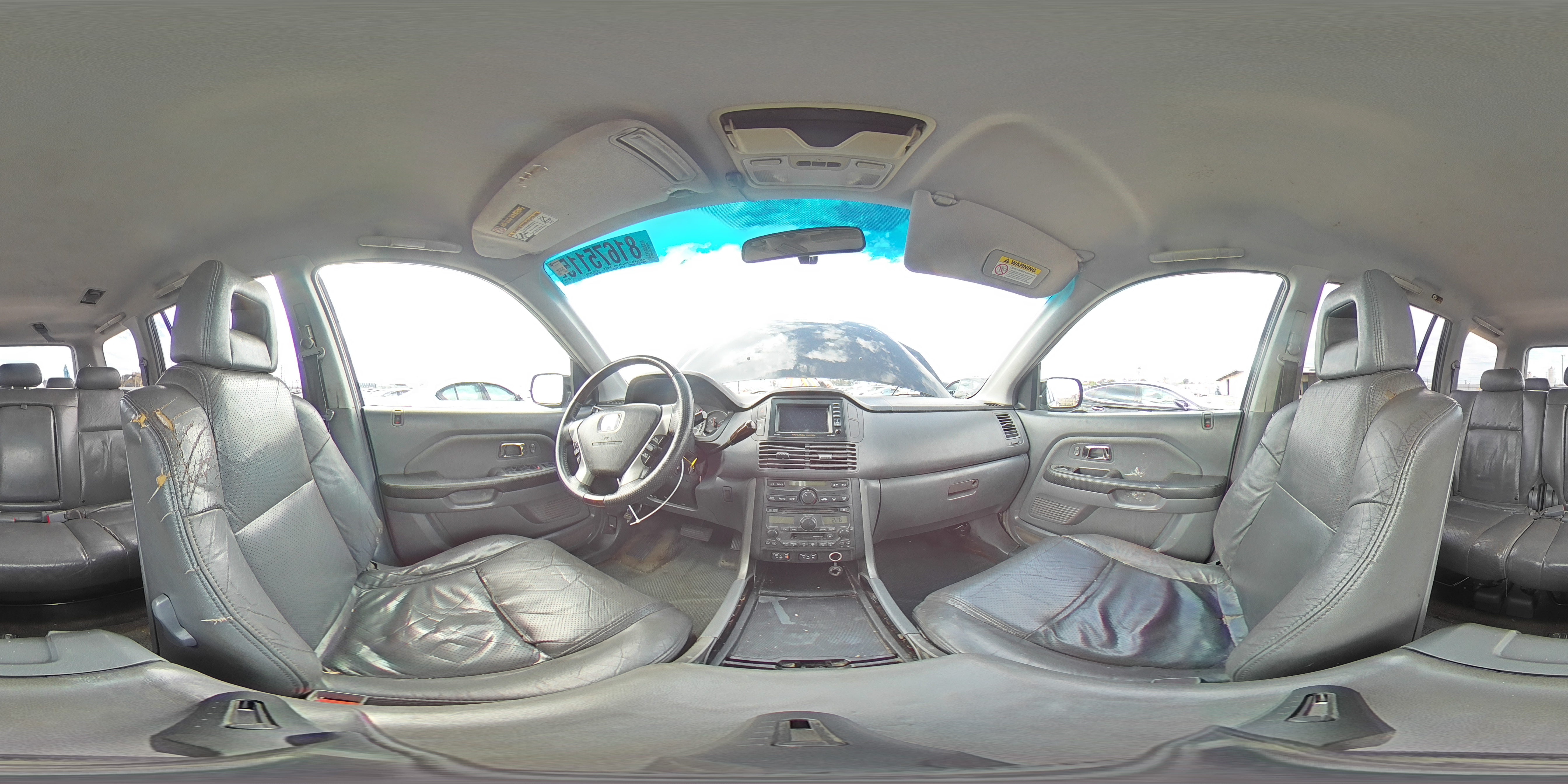 2004 Honda Pilot Exl VIN: 2HKYF18764H528420 Lot: 81675115