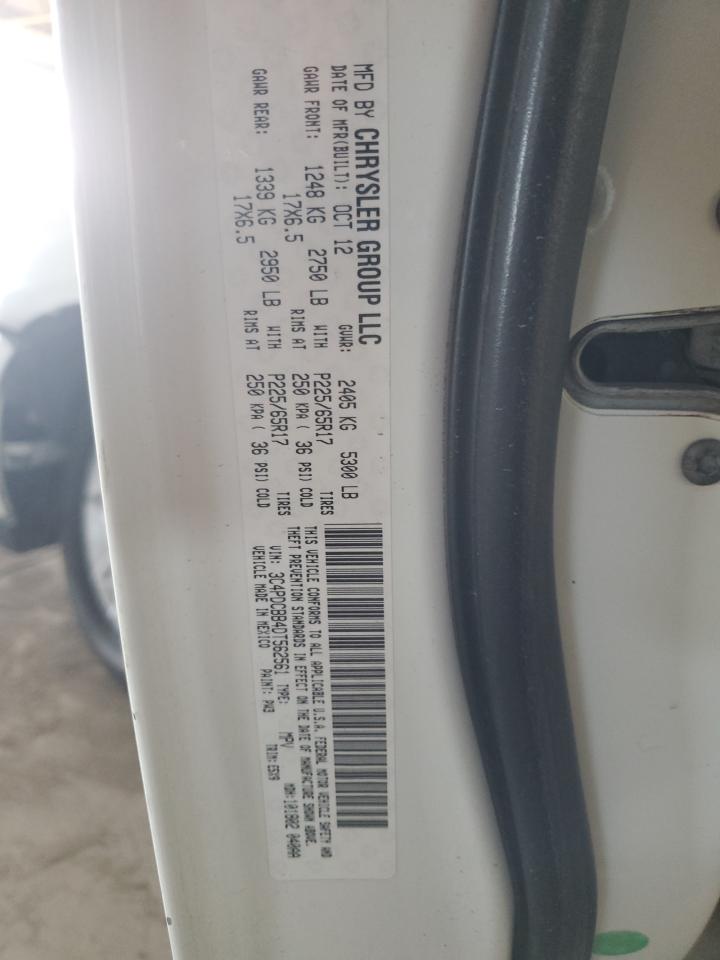 2013 Dodge Journey Sxt VIN: 3C4PDCBB4DT562561 Lot: 69972285